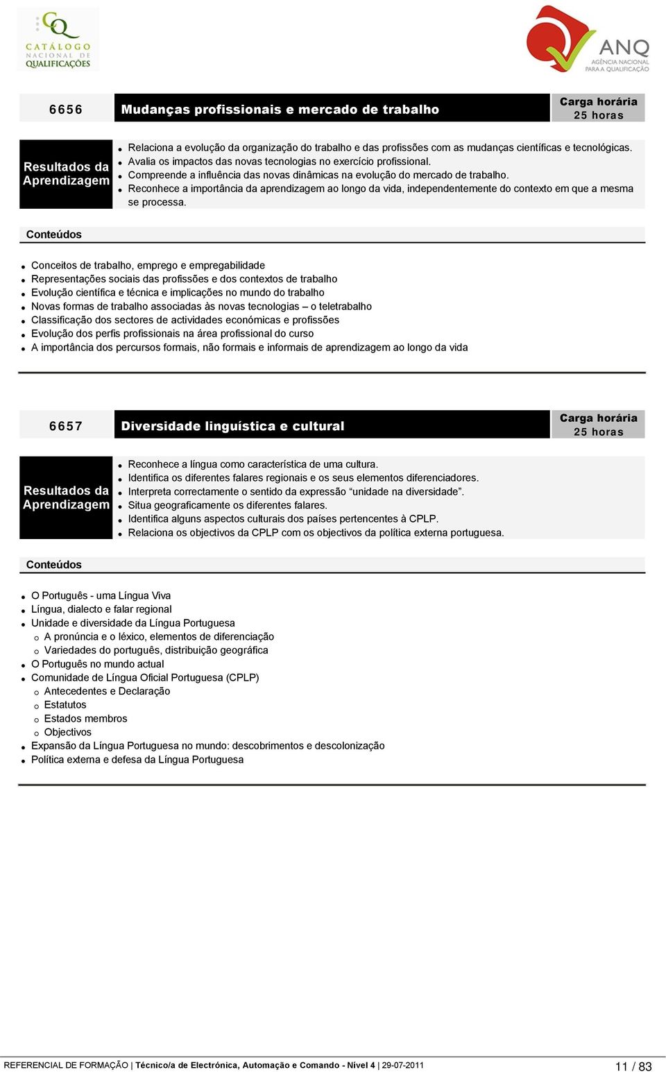 Reconhece a importância da aprendizagem ao longo da vida, independentemente do contexto em que a mesma se processa.