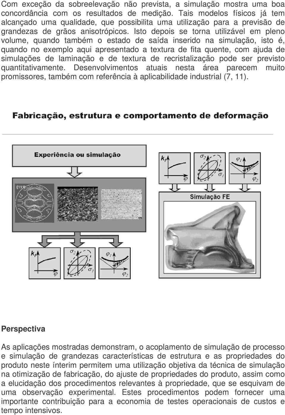 Isto depois se torna utilizável em pleno volume, quando também o estado de saída inserido na simulação, isto é, quando no exemplo aqui apresentado a textura de fita quente, com ajuda de simulações de