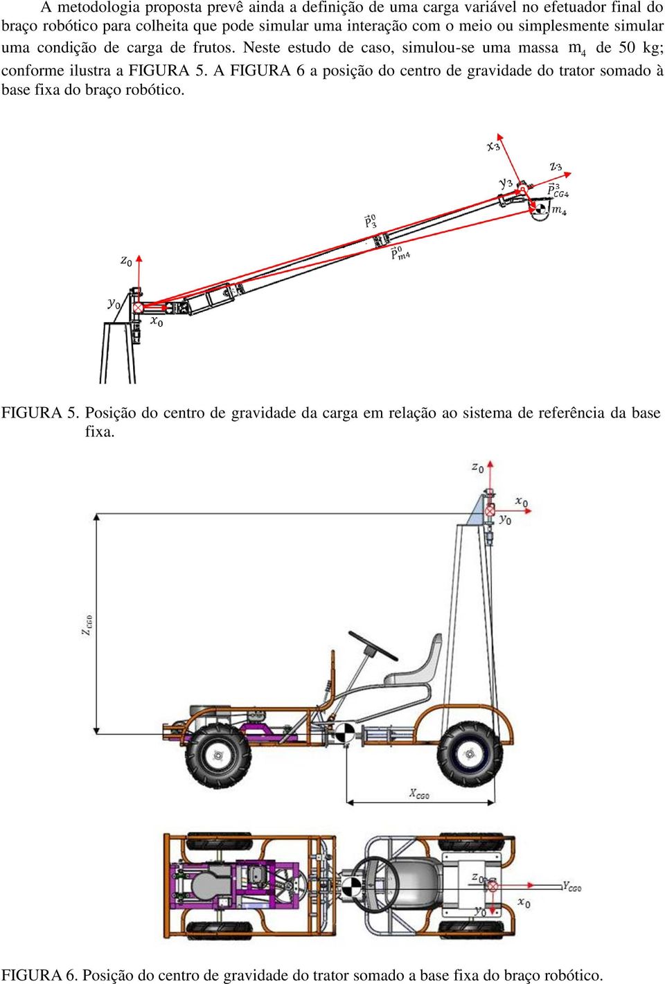 Neste estudo de caso, smulou-se uma massa m 4 de 50 kg; conforme lustra a FIGURA 5.