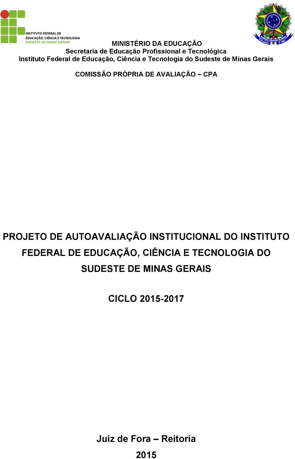 CIÊNCIA E TECNOLOGIA DO SUDESTE DE MINAS