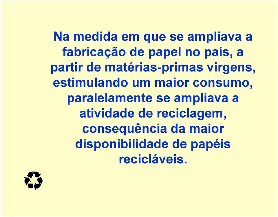 consumo, paralelamente se ampliava a atividade de