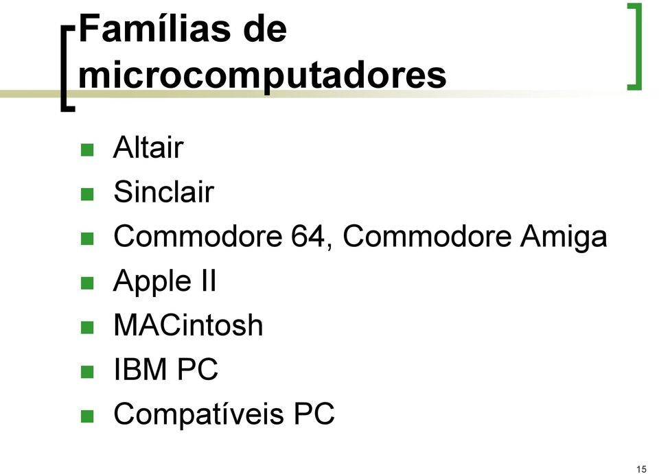 Commodore Amiga Apple II