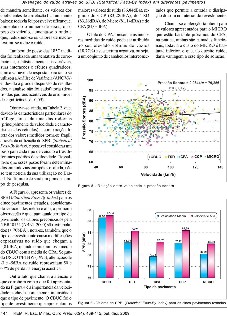 Também de posse das 1857 medidas foi realizada uma tentativa de correlacionar, estatisticamente, tais variáveis, suas interações e efeitos quadráticos, com a variável de resposta; para tanto se