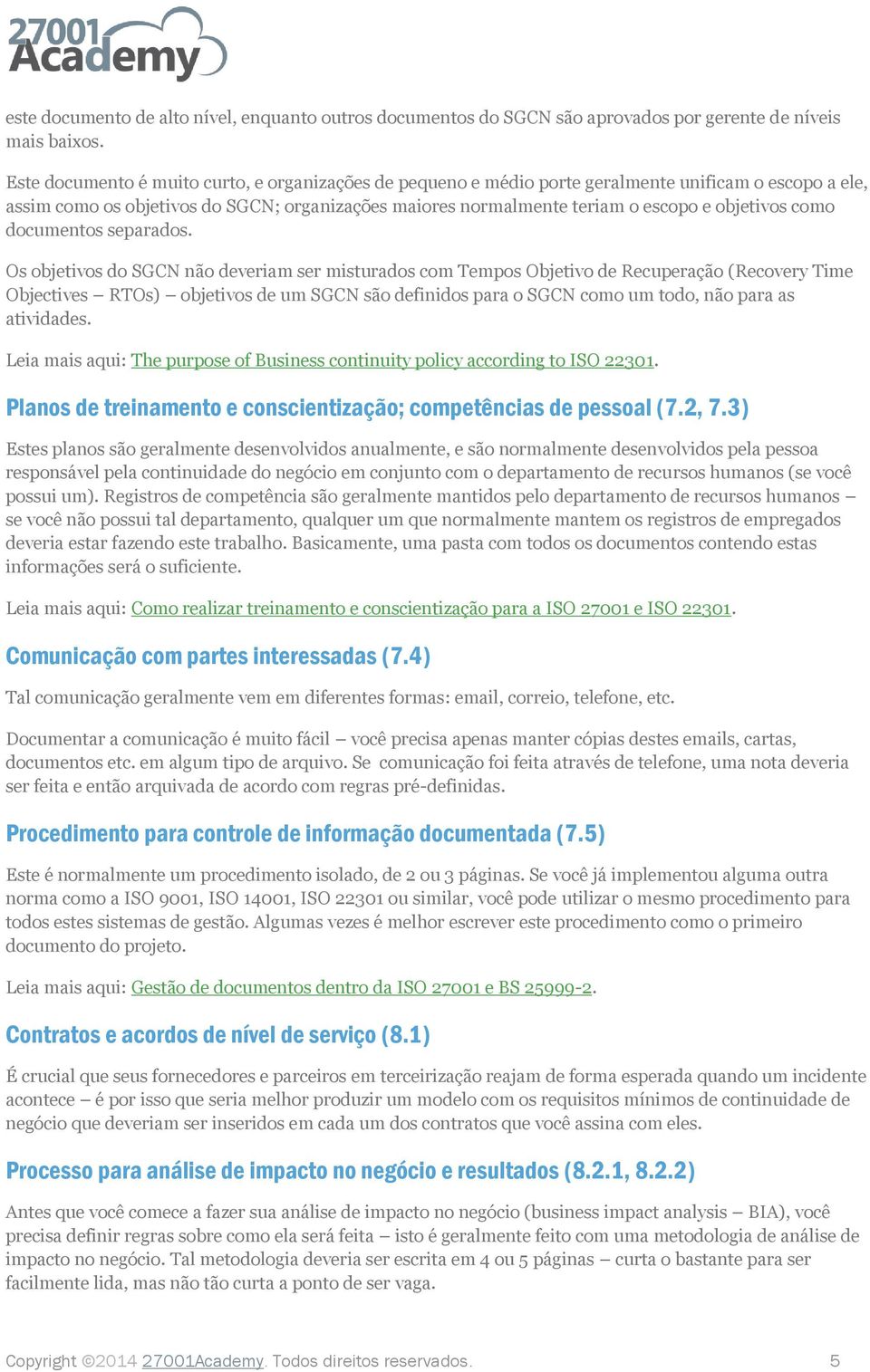 como documentos separados.