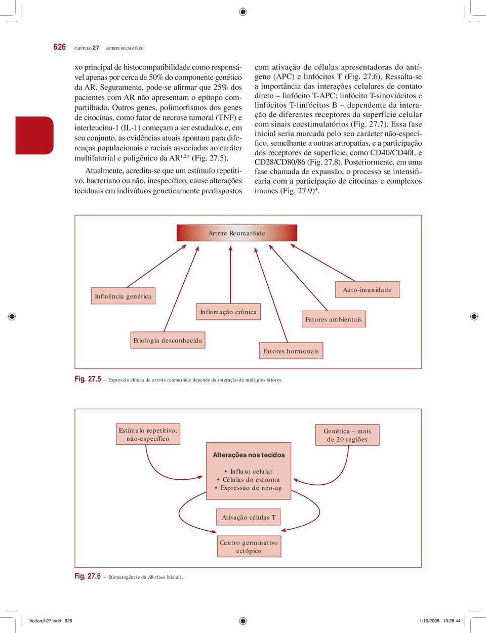 Outros genes, polimorfismos dos genes de citocinas, como fator de necrose tumoral (TNF) e interleucina-1 (IL-1) começam a ser estudados e, em seu conjunto, as evidências atuais apontam para