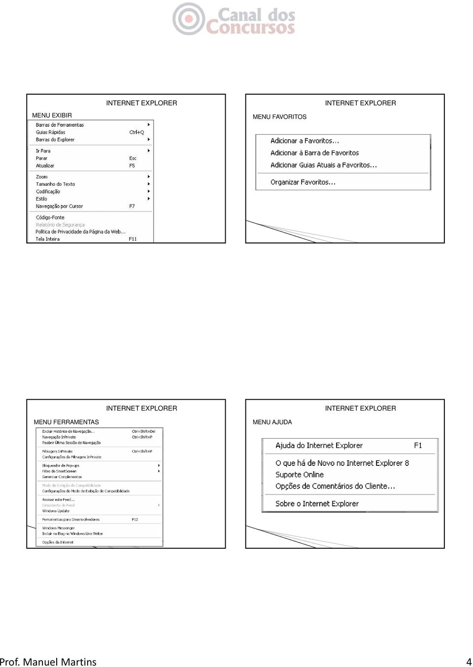 FERRAMENTAS MENU