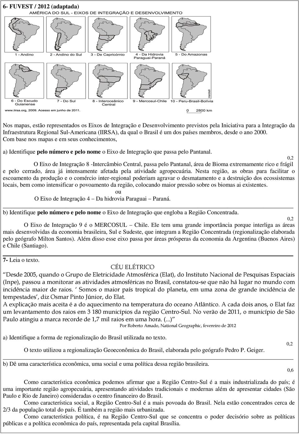 0,2 O Eixo de Integração 8 -Intercâmbio Central, passa pelo Pantanal, área de Bioma extremamente rico e frágil e pelo cerrado, área já intensamente afetada pela atividade agropecuária.