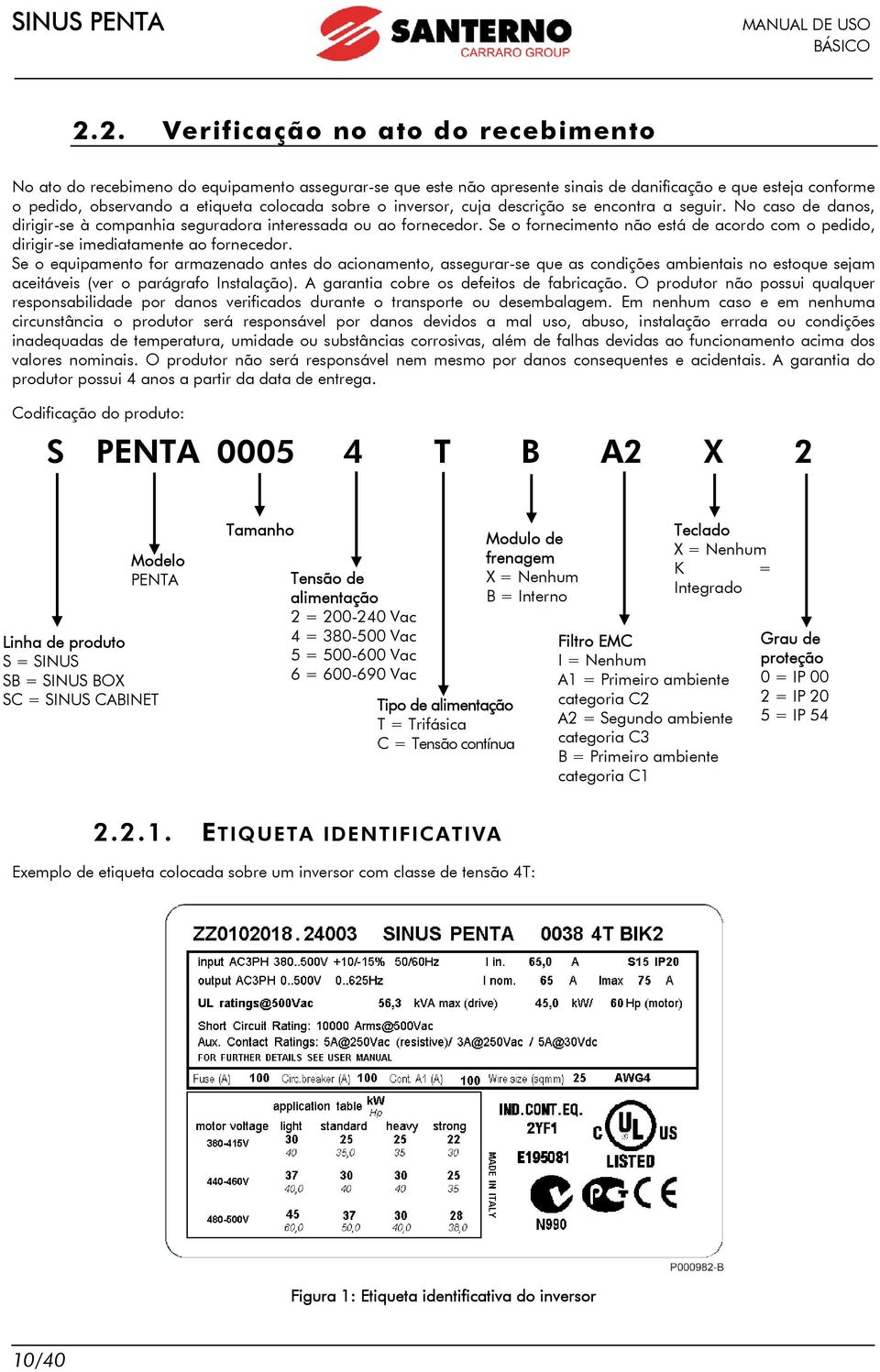 Se o fornecimento não está de acordo com o pedido, dirigir-se imediatamente ao fornecedor.