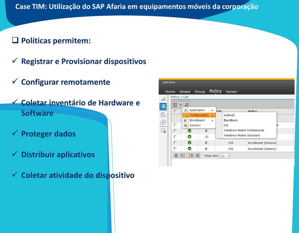 inventário de Hardware e Software Proteger