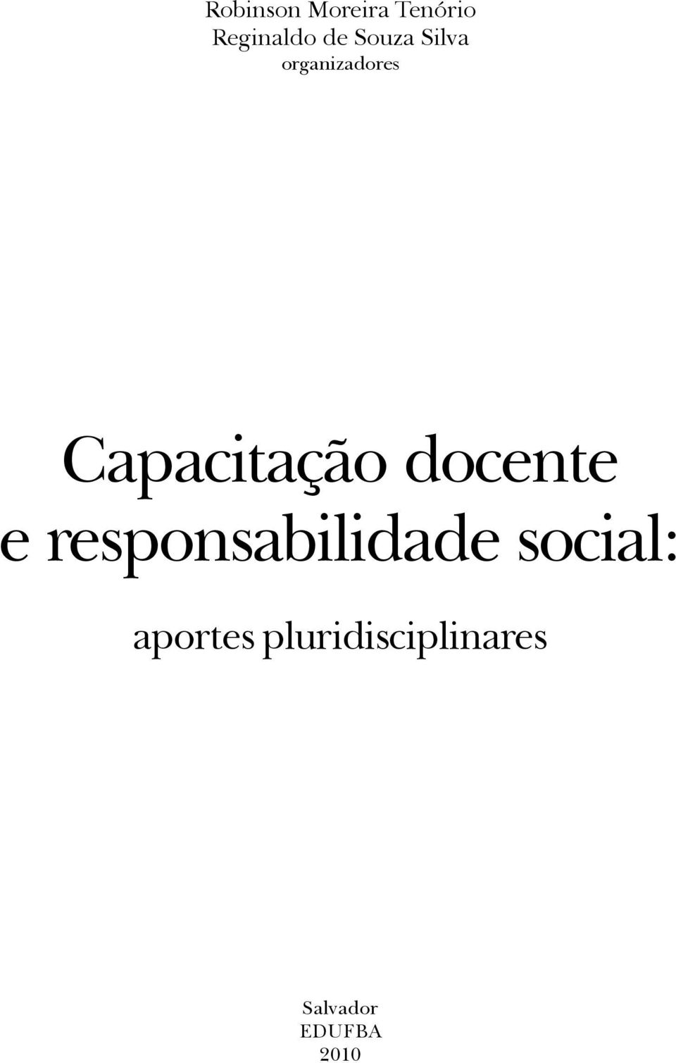 docente e responsabilidade social: