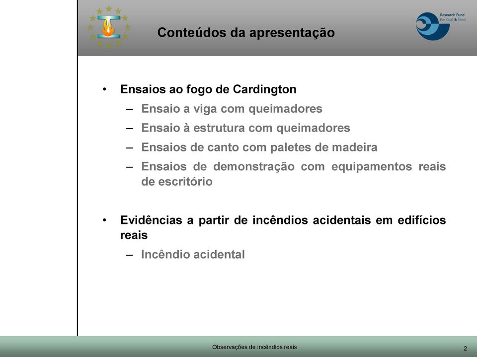 paletes de madeira Ensaios de demonstração com