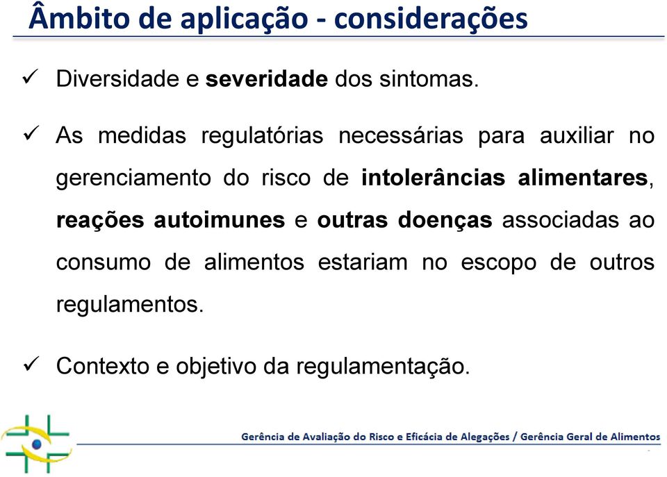 intolerâncias alimentares, reações autoimunes e outras doenças associadas ao