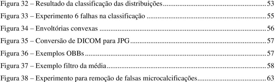 .. 55 Figura 34 Envoltórias convexas... 56 Figura 35 Conversão de DICOM para JPG.