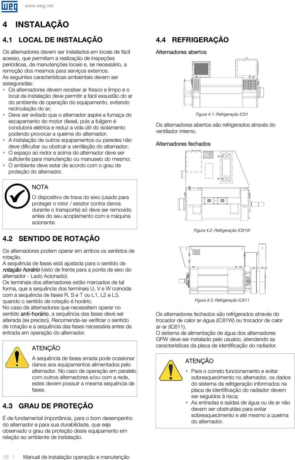 para serviços externos.