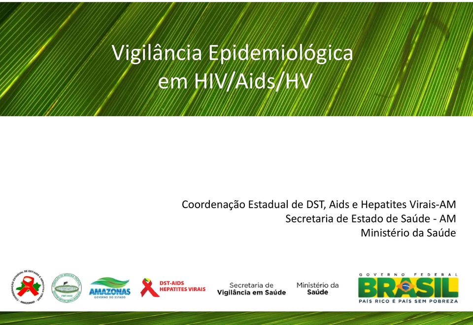 DST, Aids e Hepatites Virais-AM