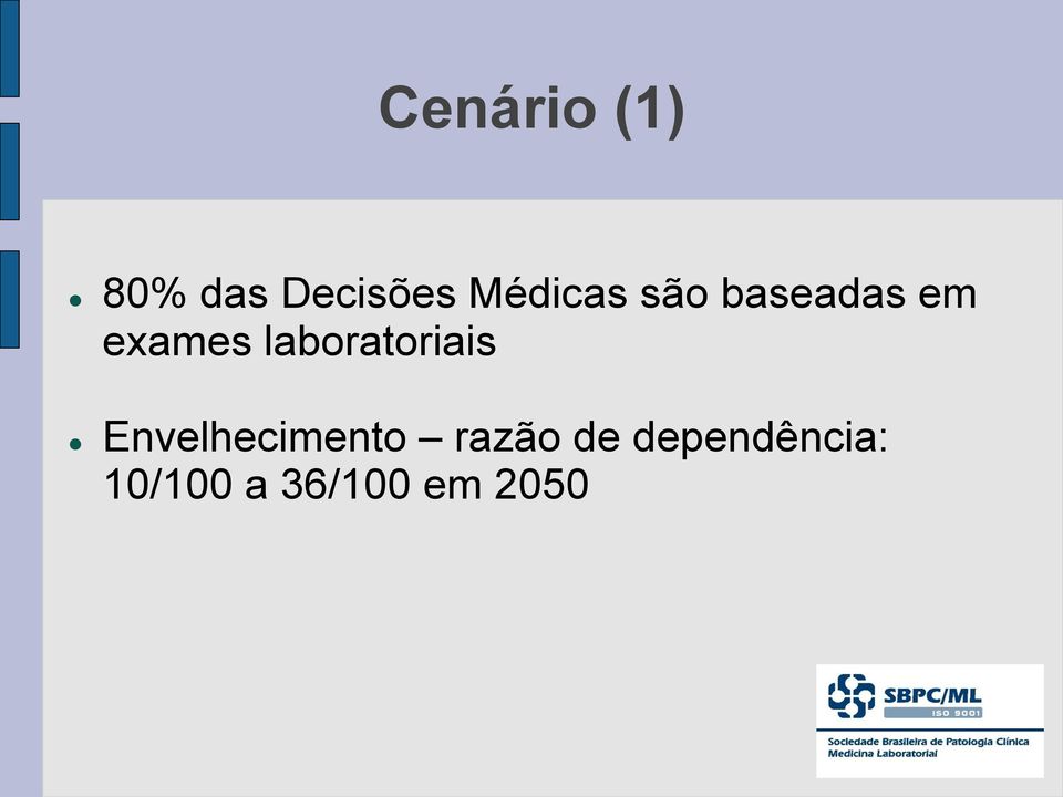 laboratoriais Envelhecimento