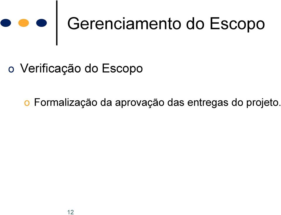 Formalização da aprovação