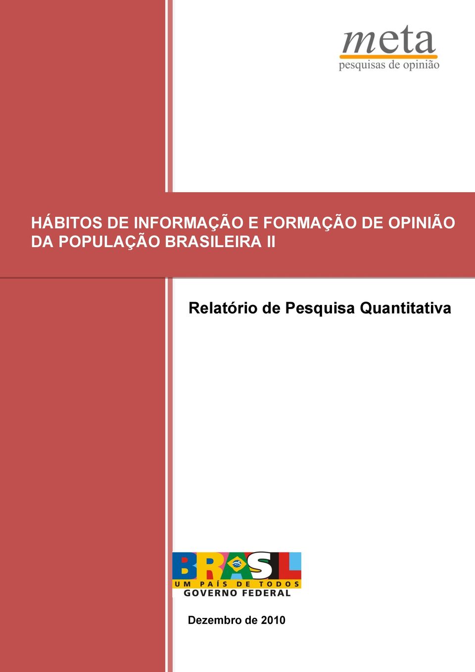 POPULAÇÃO BRASILEIRA II