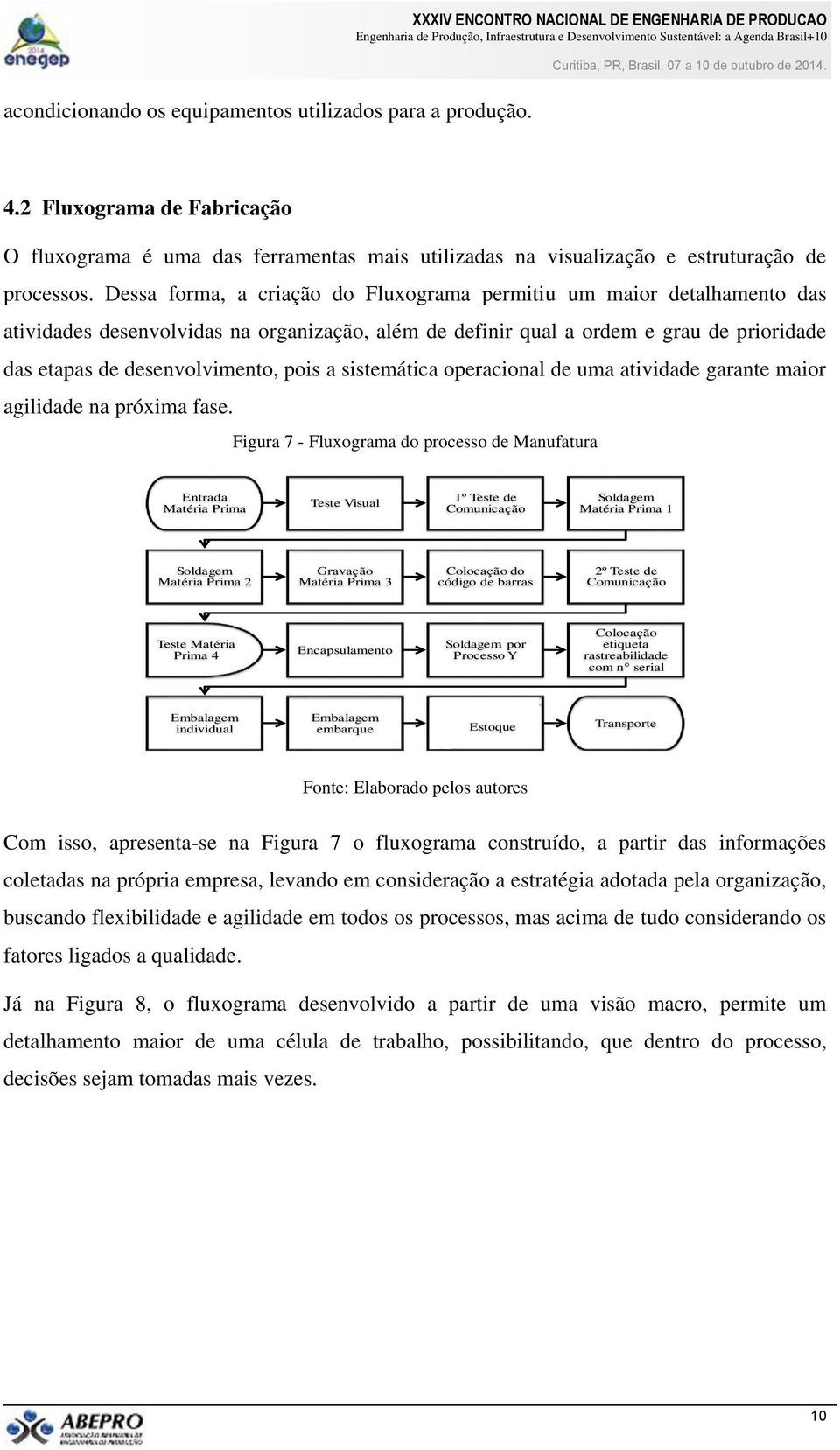 a sistemática operacional de uma atividade garante maior agilidade na próxima fase.