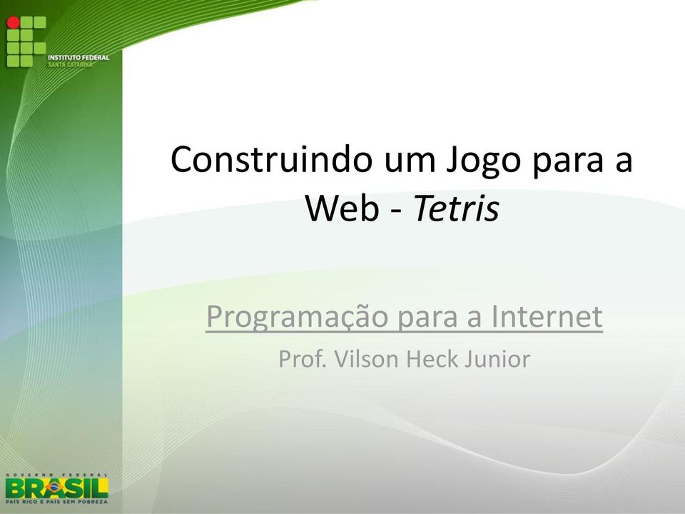 Programação para a