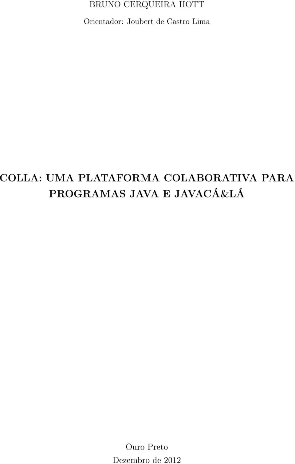 PLATAFORMA COLABORATIVA PARA