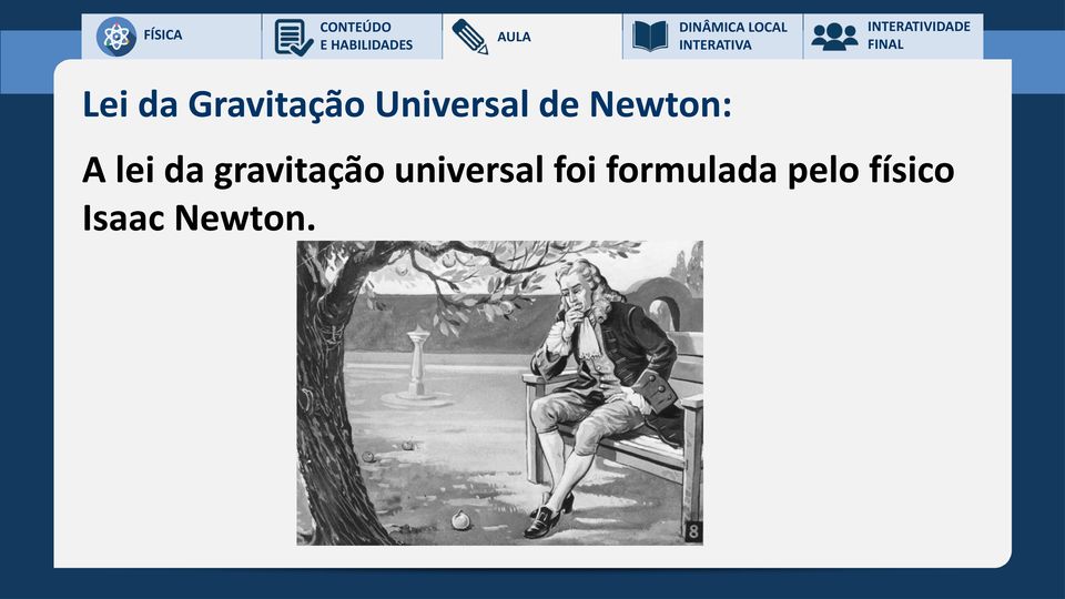 da gravitação universal