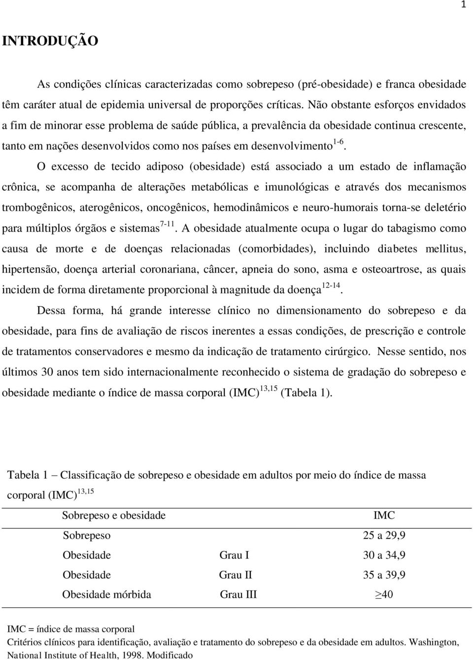 O excesso de tecido adiposo (obesidade) está associado a um estado de inflamação crônica, se acompanha de alterações metabólicas e imunológicas e através dos mecanismos trombogênicos, aterogênicos,