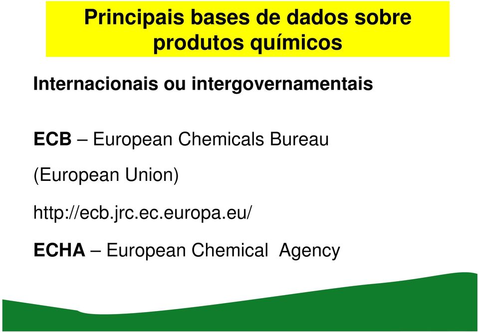 Chemicals Bureau (European Union)