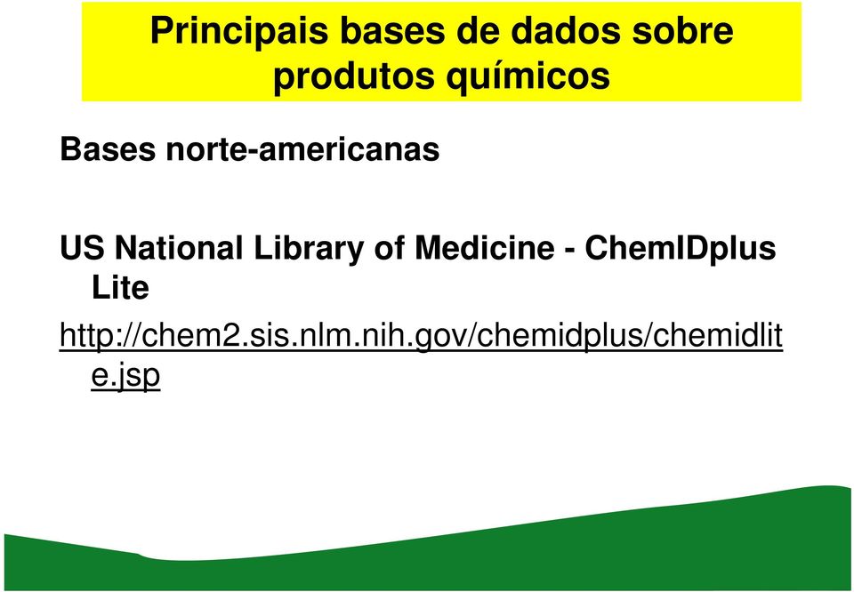 ChemIDplus Lite http://chem2.