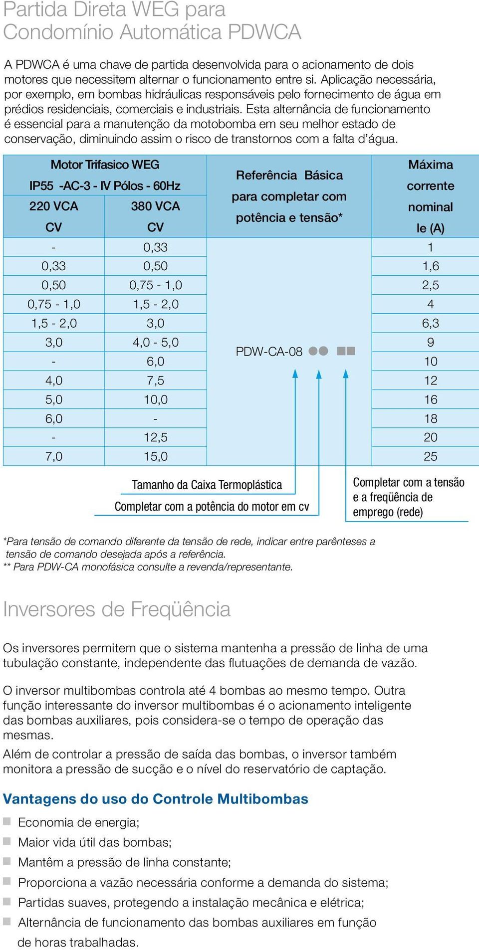 Esta alternância de funcionamento é essencial para a manutenção da motobomba em seu melhor estado de conservação, diminuindo assim o risco de transtornos com a falta d áua.