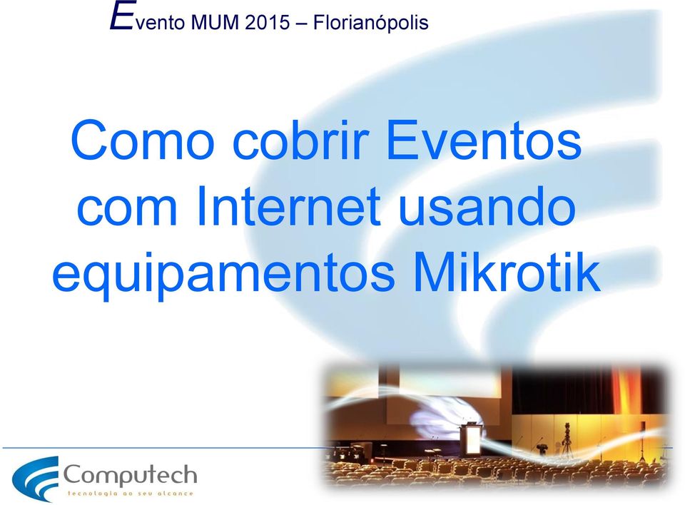 cobrir Eventos com