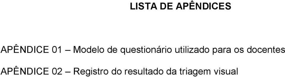 para os docentes APÊNDICE 02