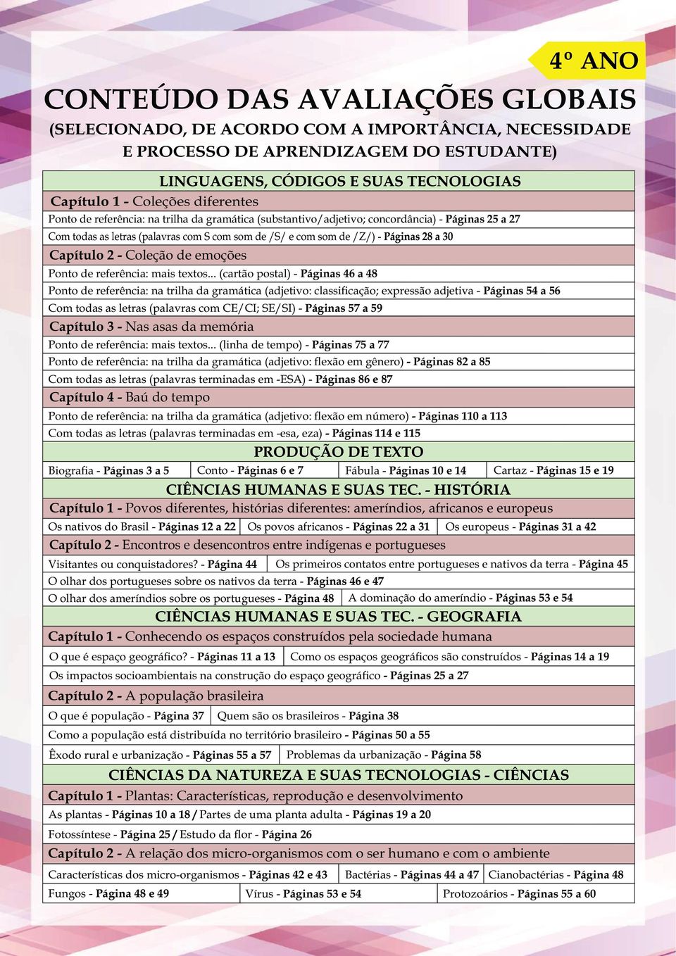 Coleção de emoções Ponto de referência: mais textos.