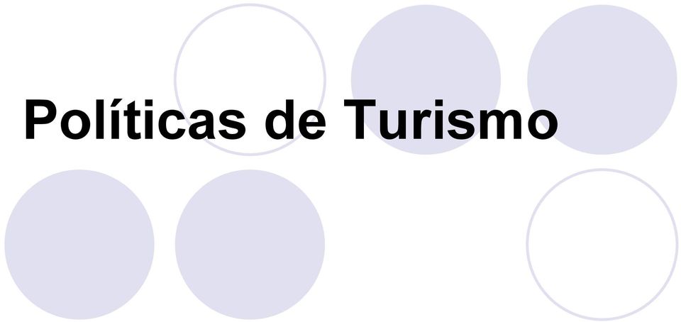 Turismo