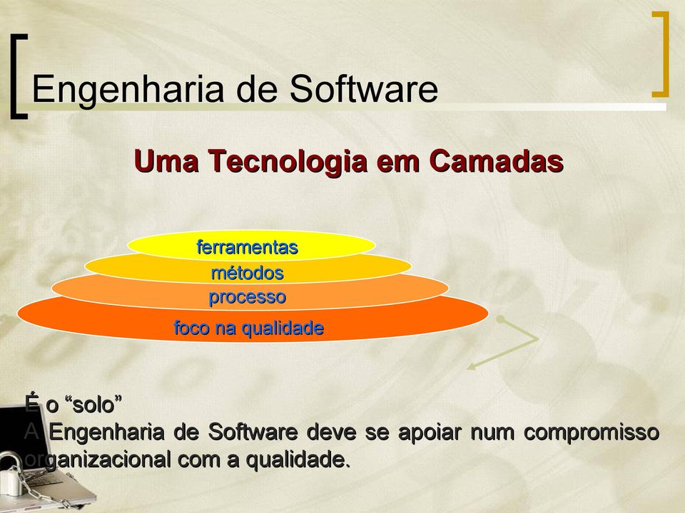 qualidade É o solo A Engenharia de Software