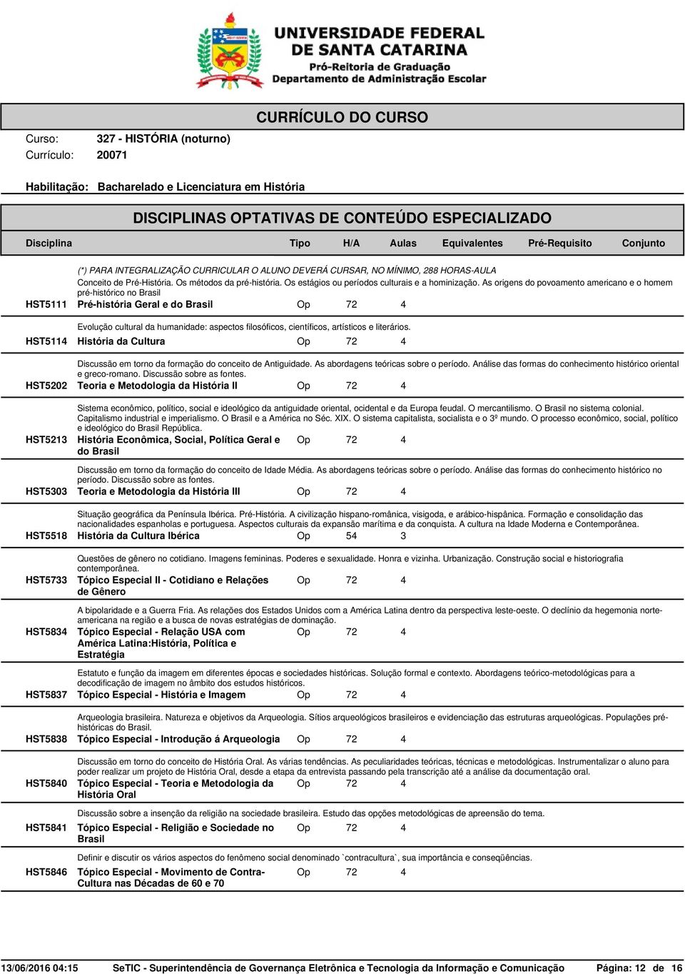 As origens do povoamento americano e o homem pré-histórico no Brasil HST5111 Pré-história Geral e do Brasil Evolução cultural da humanidade: aspectos filosóficos, científicos, artísticos e literários.