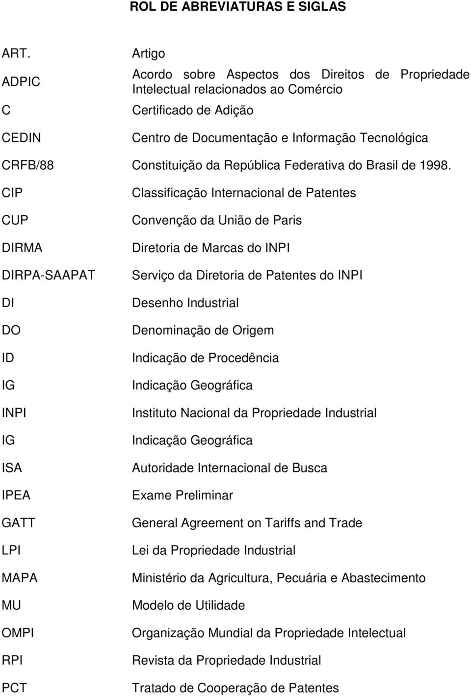 da República Federativa do Brasil de 1998.