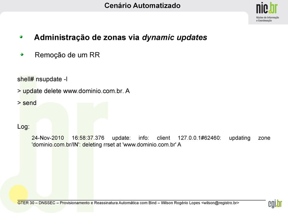 A > send Log: 24-Nov-2010 16:58:37.376 update: info: client 127.0.0.1#62460: updating zone 'dominio.