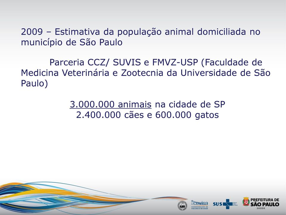 Medicina Veterinária e Zootecnia da Universidade de São