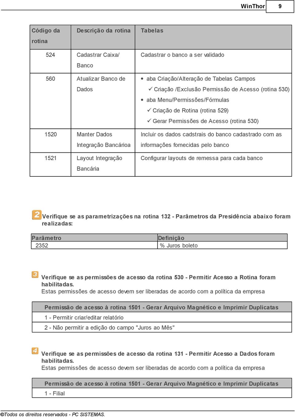 Incluir os dados cadstrais do banco cadastrado com as informações fornecidas pelo banco Configurar layouts de remessa para cada banco Verifique se as parametrizações na rotina 132 - Parâmetros da