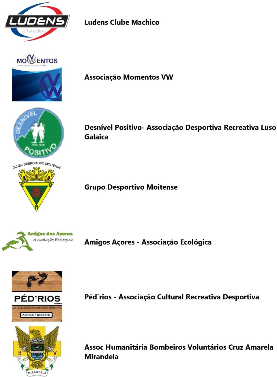 Amigos Açores - Associação Ecológica Péd rios - Associação Cultural