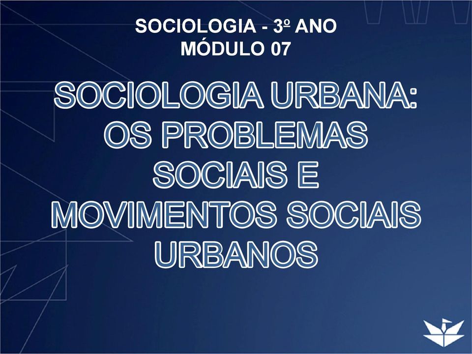 URBANA: OS PROBLEMAS