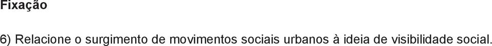 movimentos sociais