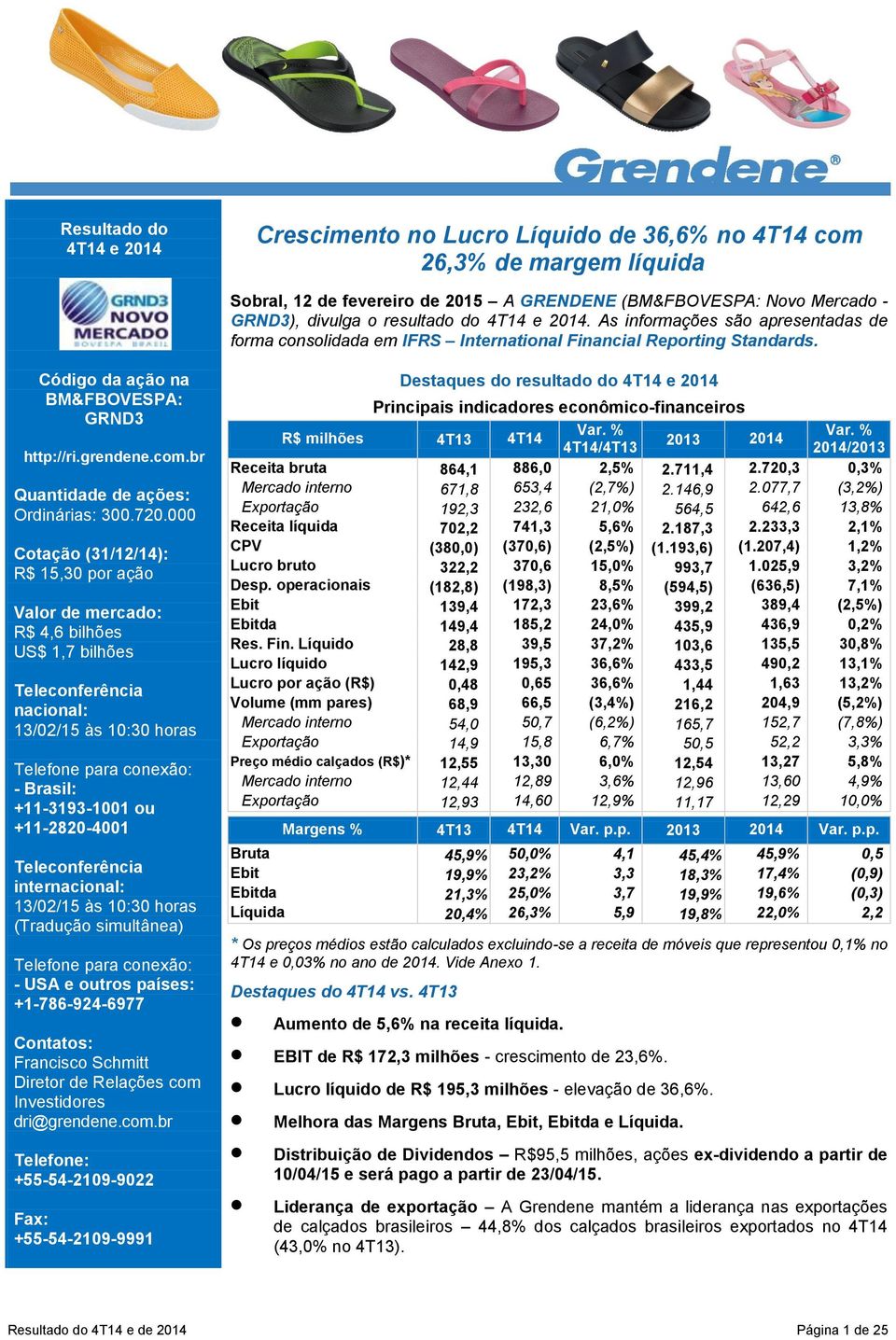 br Quantidade de ações: Ordinárias: 300.720.