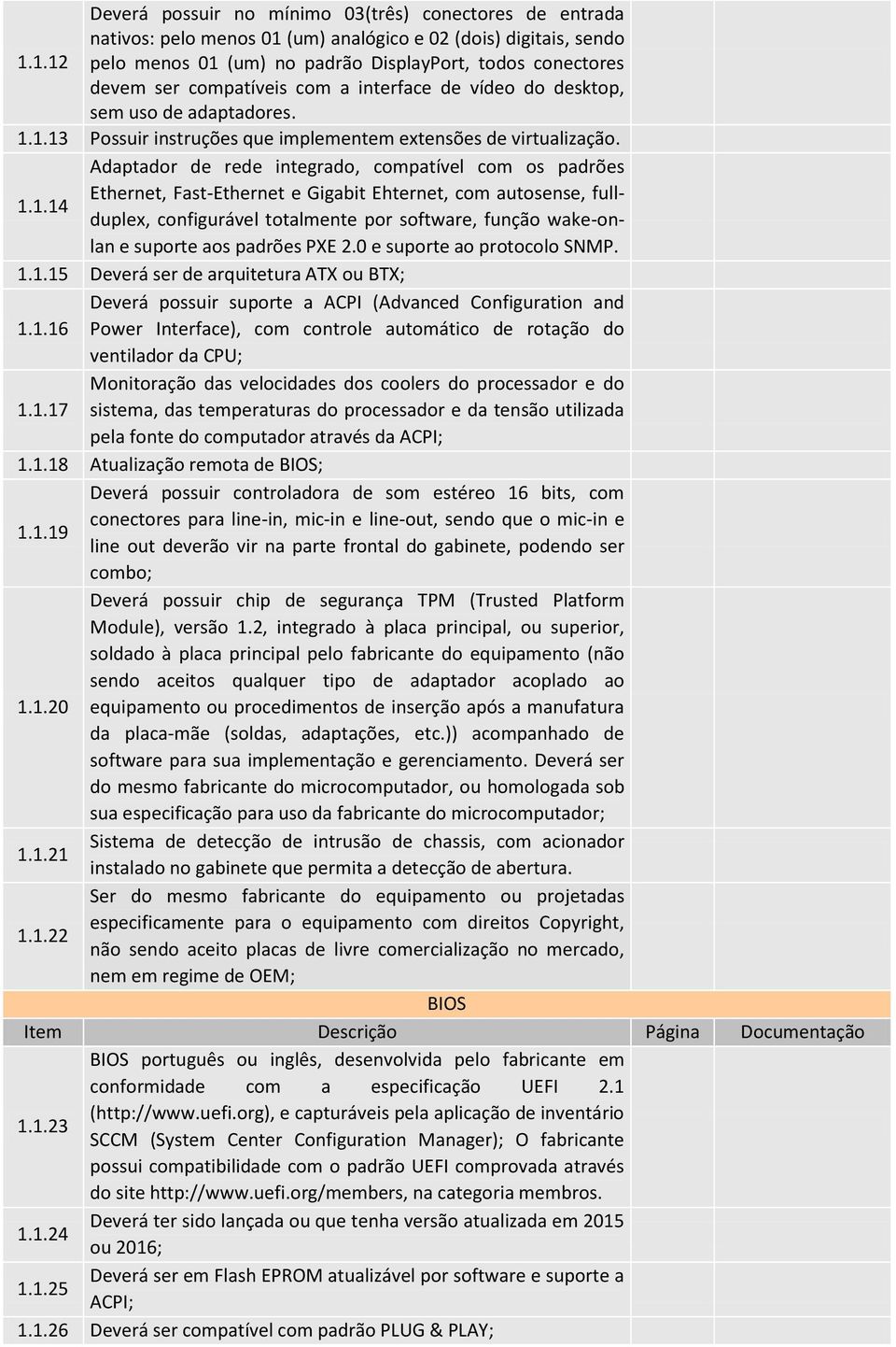 Adaptador de rede integrado, compatível com os padrões 1.