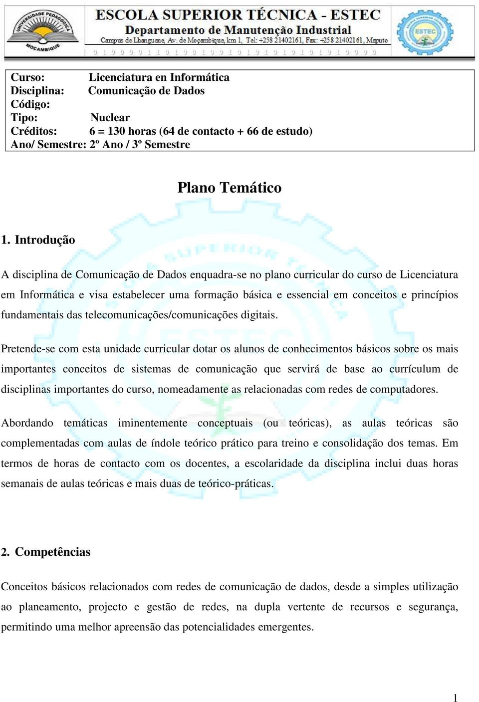 fundamentais das telecomunicações/comunicações digitais.