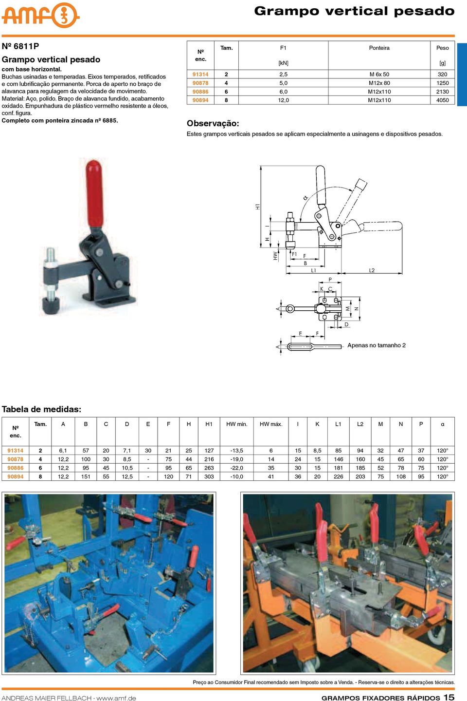 Empunhadura de plástico vermelho resistente a óleos, conf. figura. Completo com ponteira zincada nº 6885.