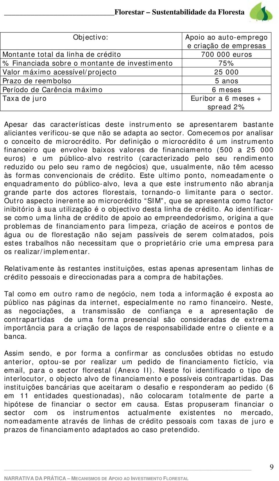 se adapta ao sector. Comecemos por analisar o conceito de microcrédito.