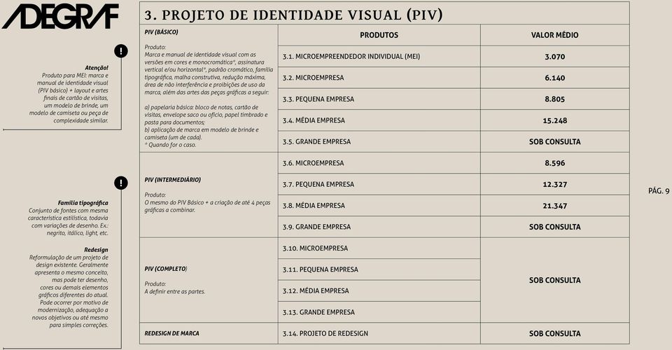 ! Produto: Marca e manual de identidade visual com as versões em cores e monocromática*, assinatura vertical e/ou horizontal*, padrão cromático, família tipográfica, malha construtiva, redução