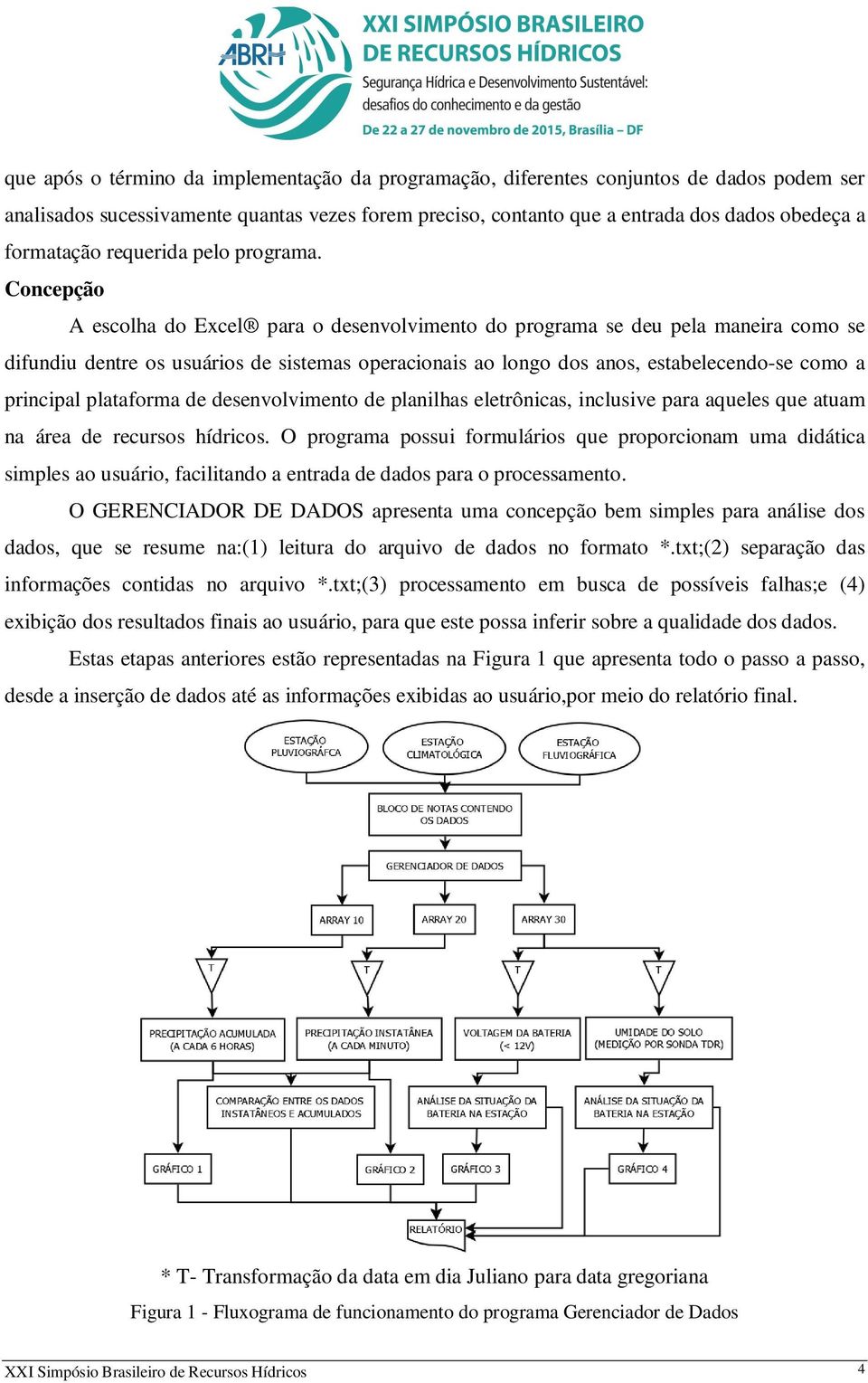 Concepção A escolha do Excel para o desenvolvimento do programa se deu pela maneira como se difundiu dentre os usuários de sistemas operacionais ao longo dos anos, estabelecendo-se como a principal